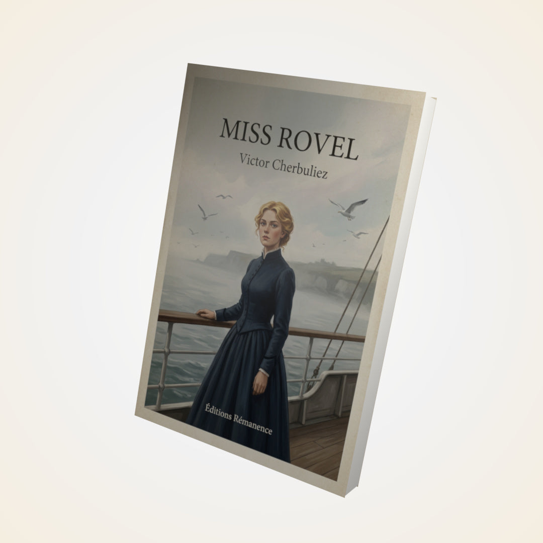 Livre Miss Rovel - Victor Cherbuliez - Couverture 3D