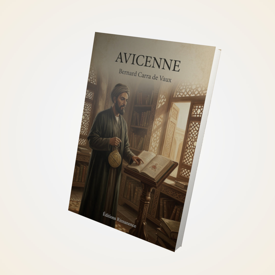 Livre Avicenne - Bernard Carra de Vaux - Couverture 3D