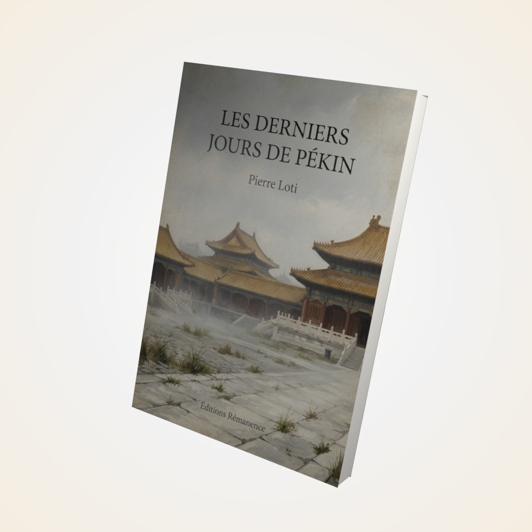 Livre Les derniers jours de Pékin - Pierre Loti - Couverture 3D