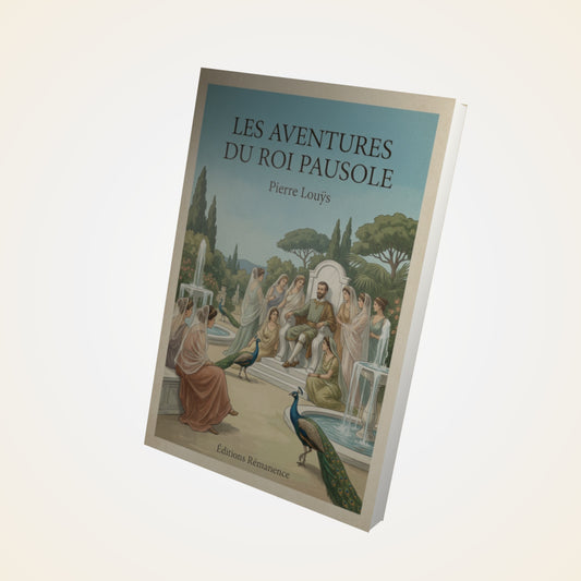 Livre Les aventures du roi Pausole - Pierre Louÿs - Couverture 3D