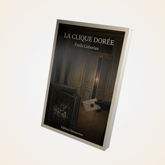 Livre La clique dorée - Émile Gaboriau - Couverture 3D