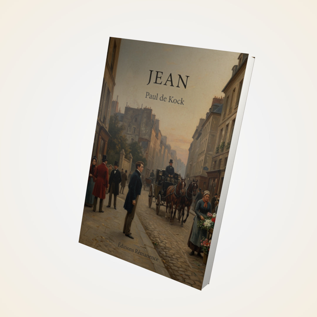 Livre Jean - Paul de Kock - Couverture 3D