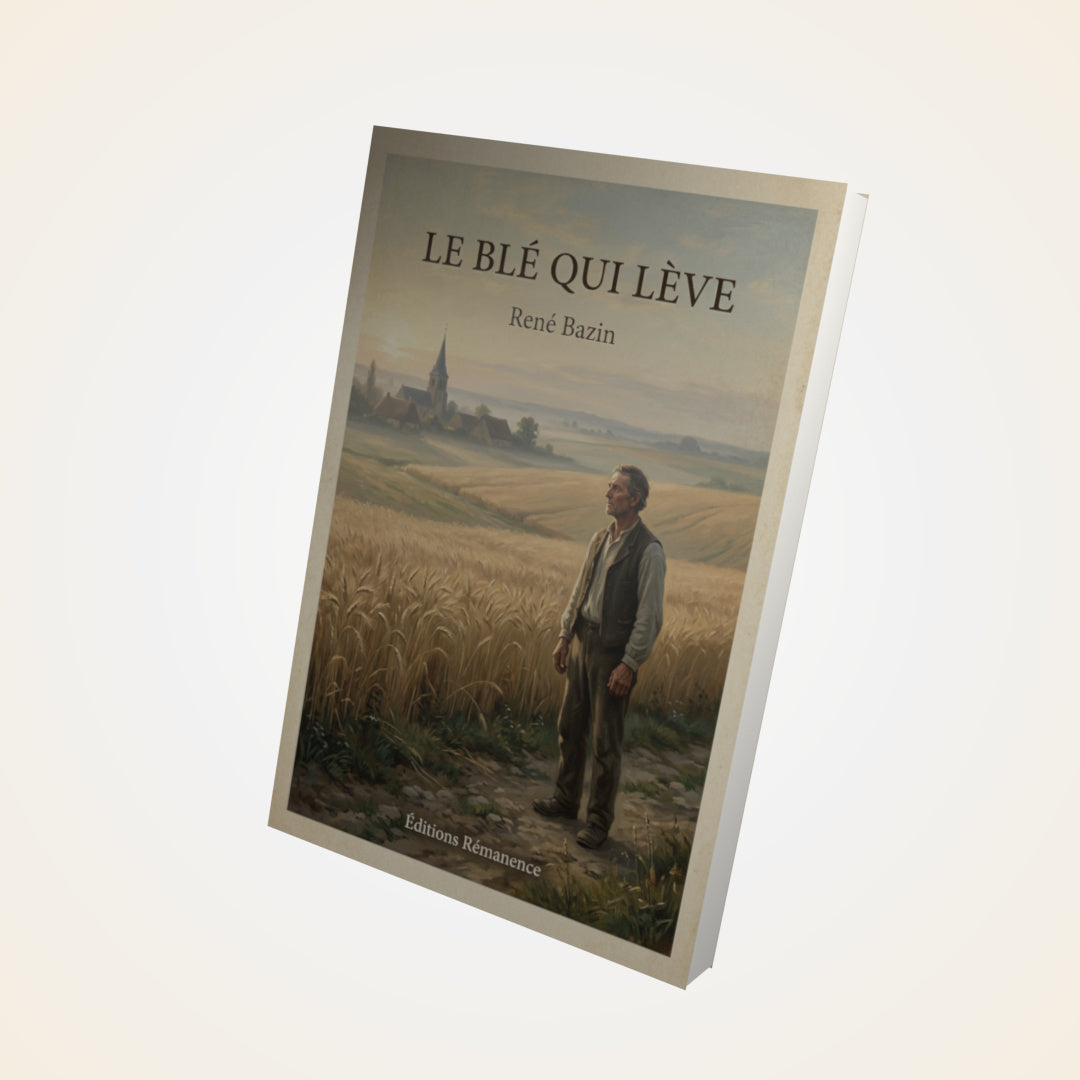 Livre Le Blé qui lève - René Bazin - Couverture 3D