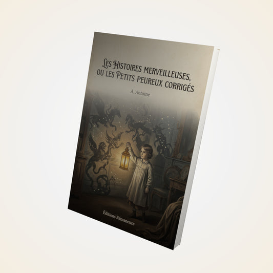 Livre Les Histoires merveilleuses, ou les Petits Peureux corrigés - A. Antoine - Couverture 3D