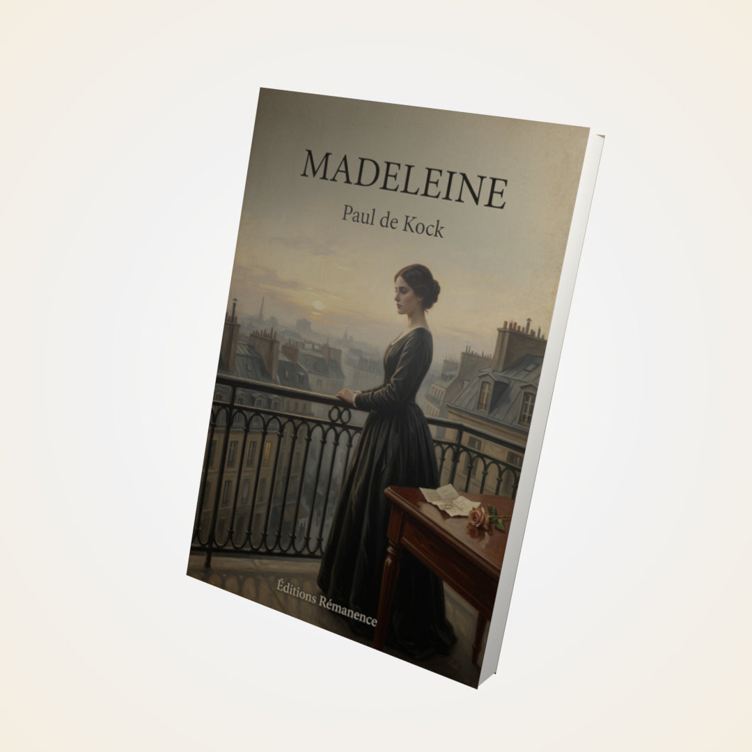 Livre Madeleine - Paul de Kock - Couverture 3D
