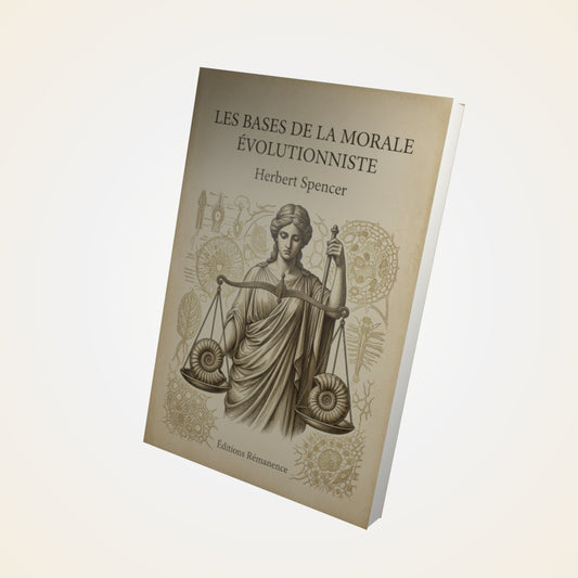 Livre Les bases de la morale évolutionniste - Herbert Spencer - Couverture 3D