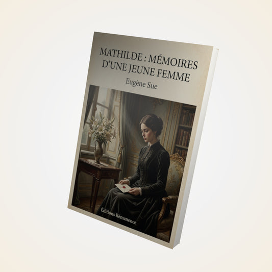 Livre Mathilde : mémoires d'une jeune femme - Eugène Sue - Couverture 3D