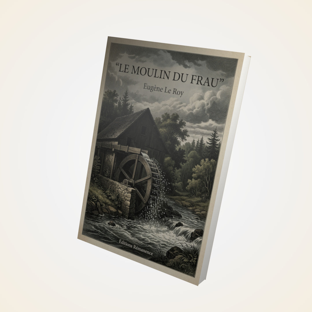 Livre Le moulin du Frau - Eugène Le Roy - Couverture 3D
