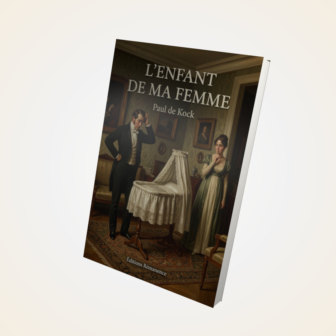 Livre L'enfant de ma femme - Paul de Kock - Couverture 3D