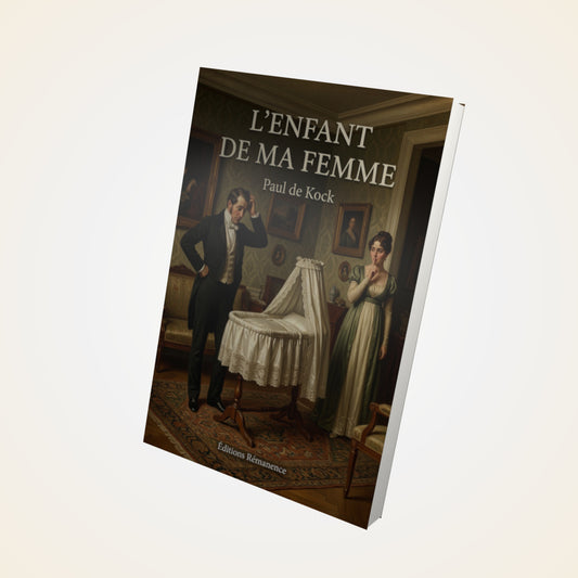 Livre L'enfant de ma femme - Paul de Kock - Couverture 3D