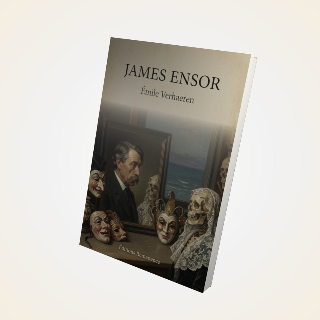 Livre James Ensor - Émile Verhaeren - Couverture 3D