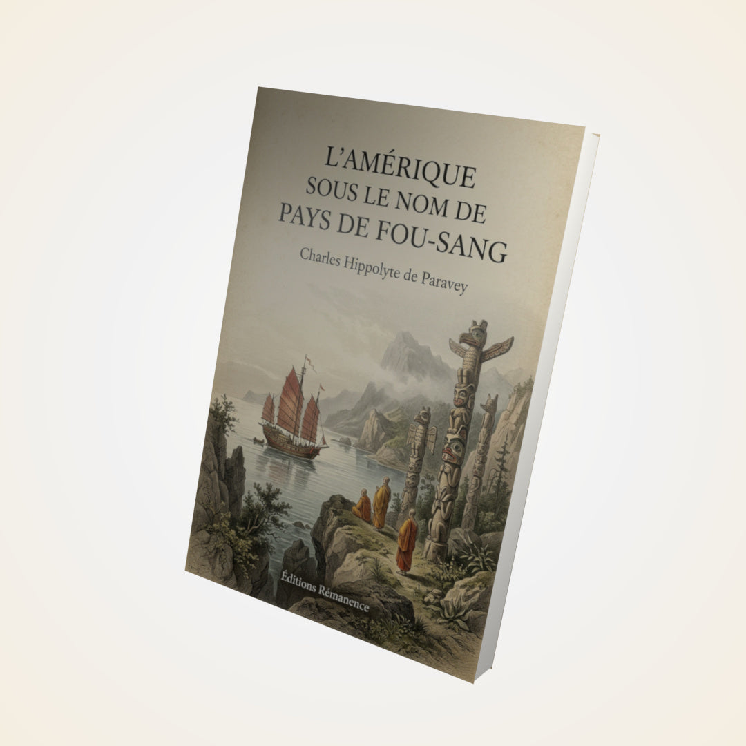 Livre L'Amérique sous le nom de pays de Fou-Sang - Charles Hippolyte de Paravey - Couverture 3D