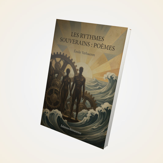 Livre Les Rythmes souverains : Poèmes - Émile Verhaeren - Couverture 3D
