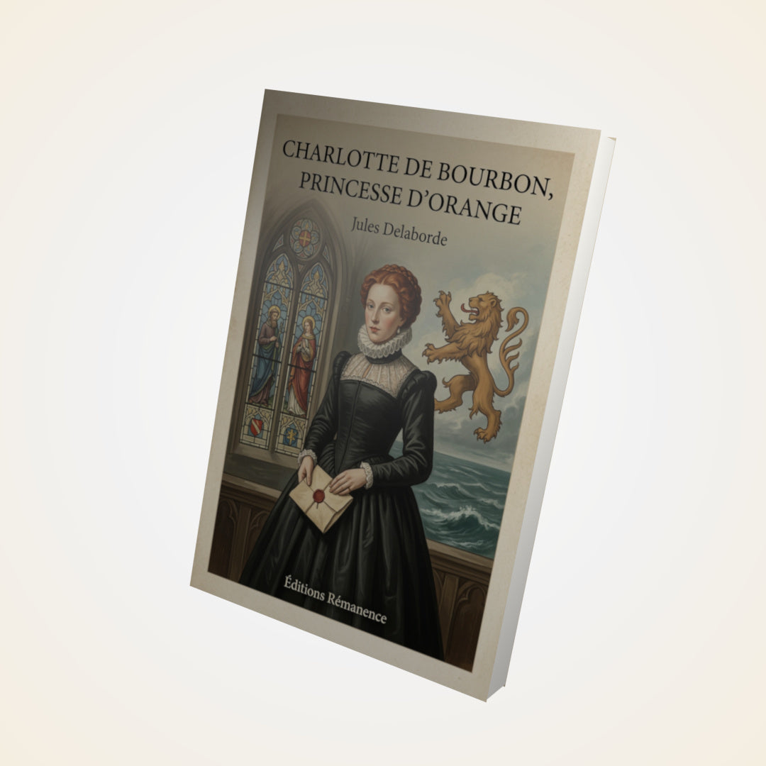 Livre Charlotte de Bourbon, princesse d'Orange - Jules Delaborde - Couverture 3D