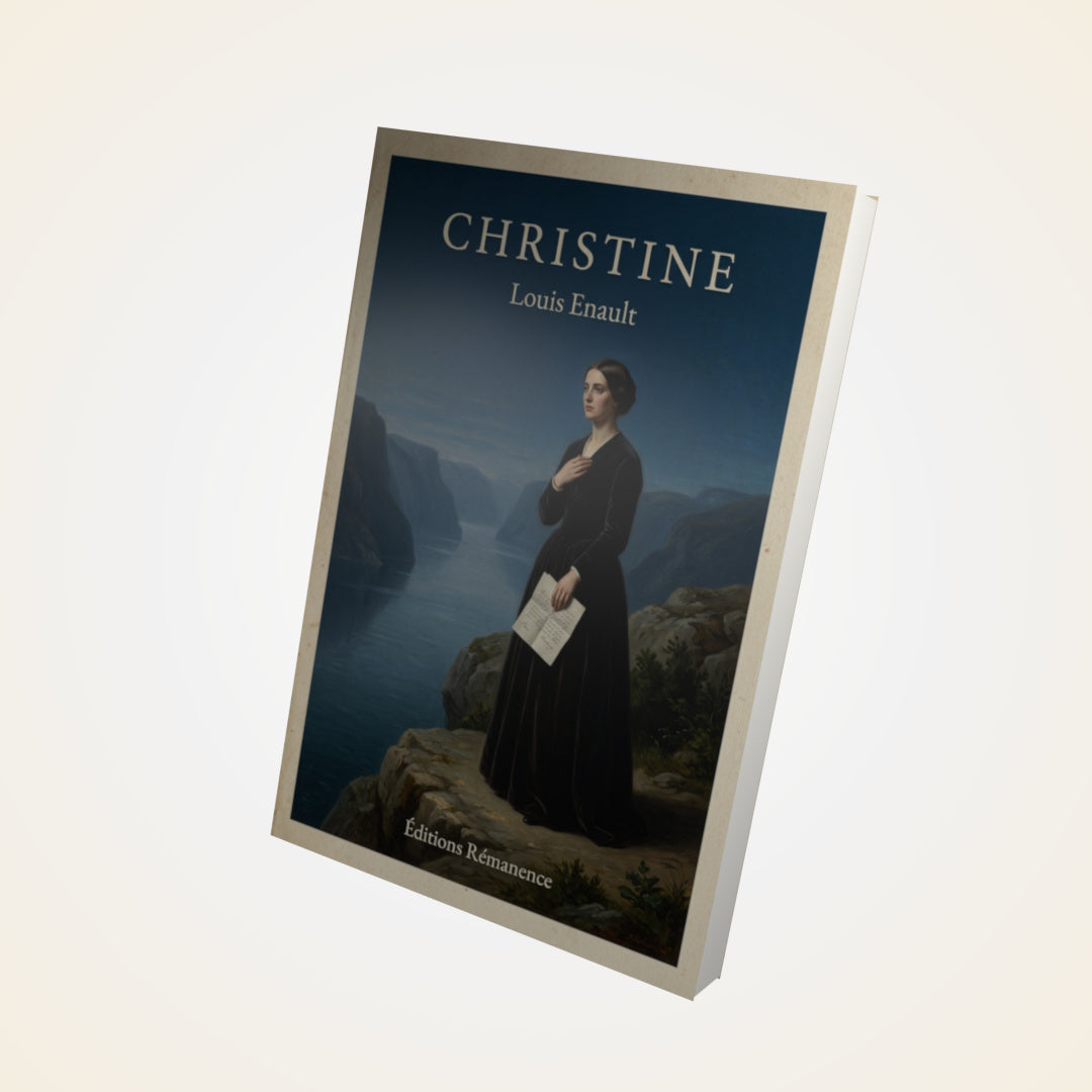Livre Christine - Louis Enault - Couverture 3D