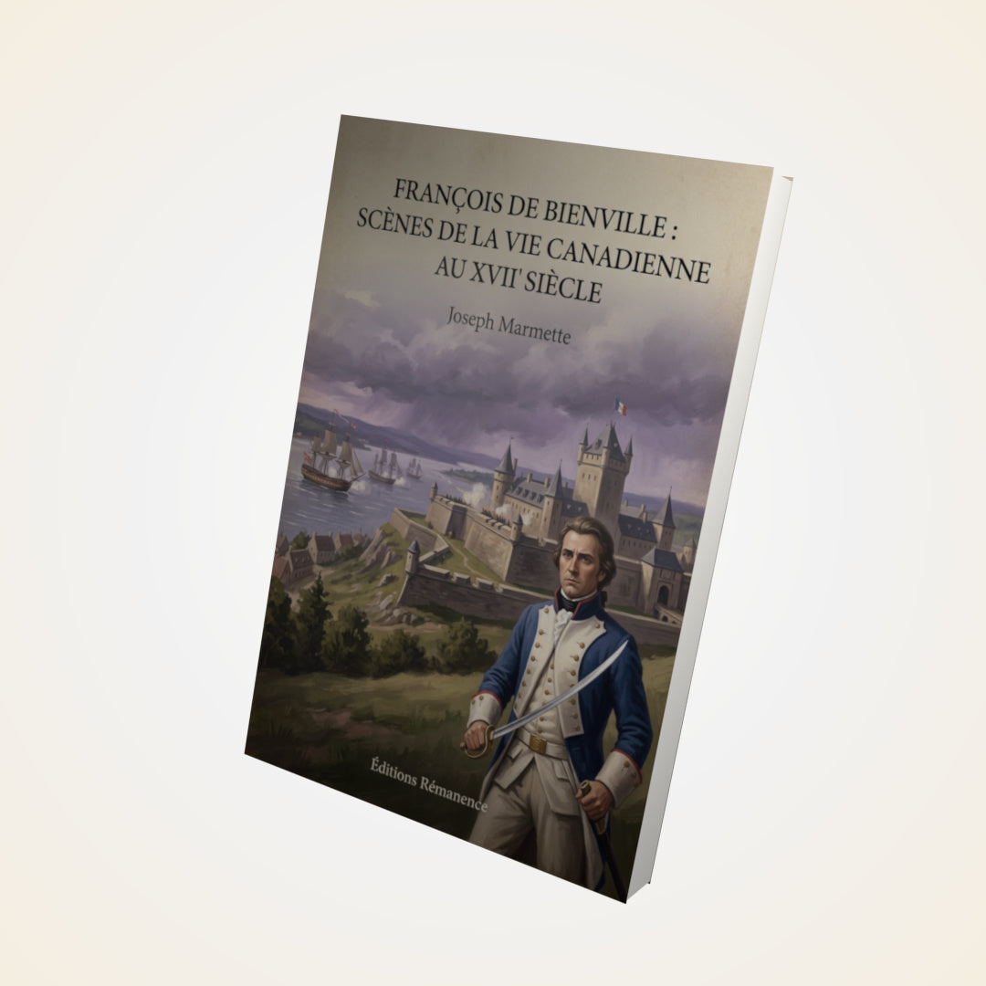Livre François de Bienville : Scènes de la Vie Canadienne au XVII siècle - Joseph Marmette - Couverture 3D