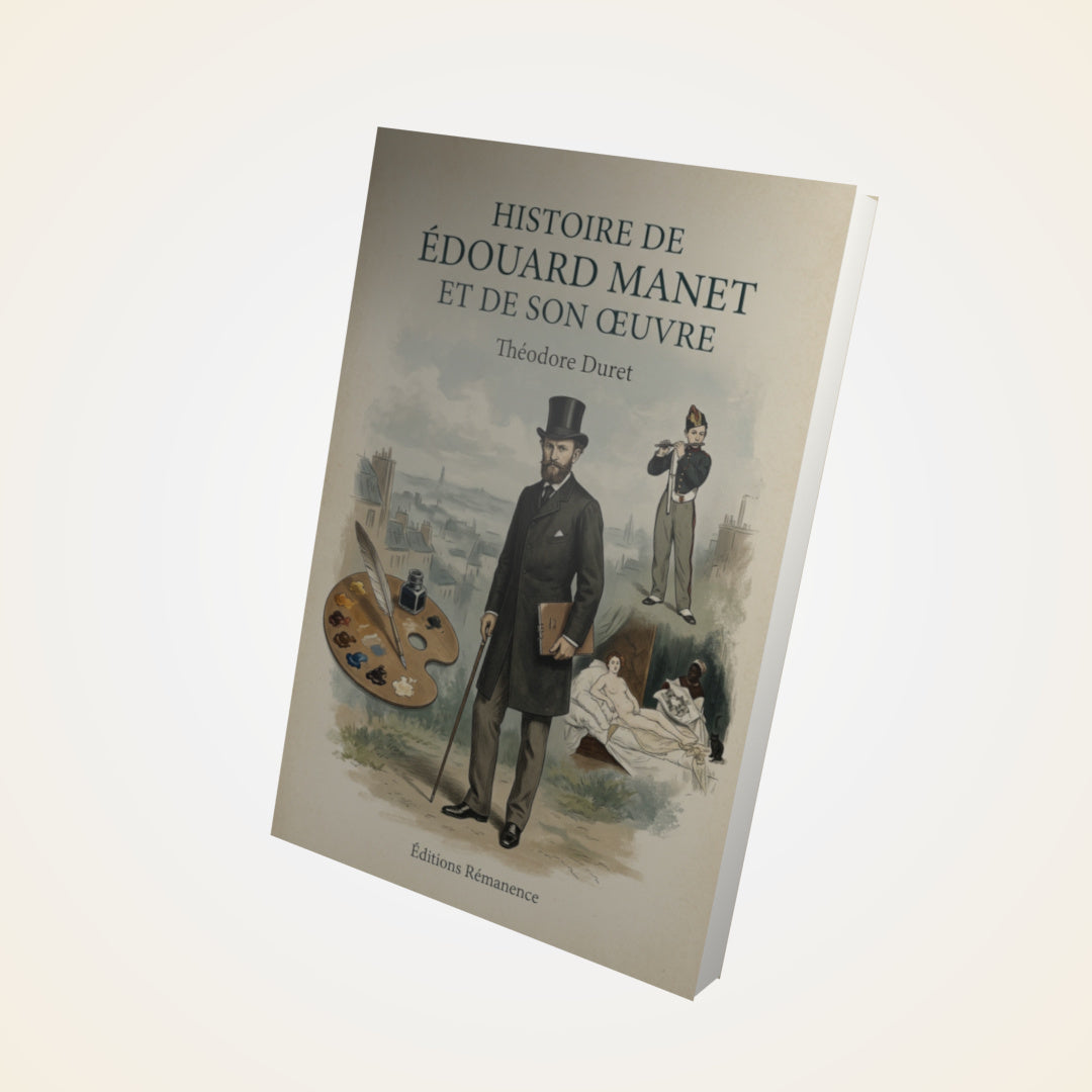 Livre Histoire de Édouard Manet et de son oeuvre - Théodore Duret - Couverture 3D