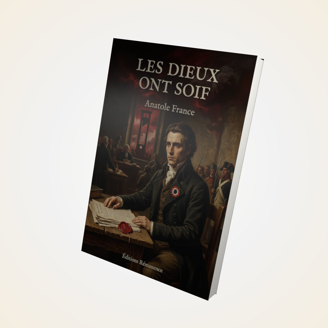 Livre Les Dieux ont soif - Anatole France - Couverture 3D