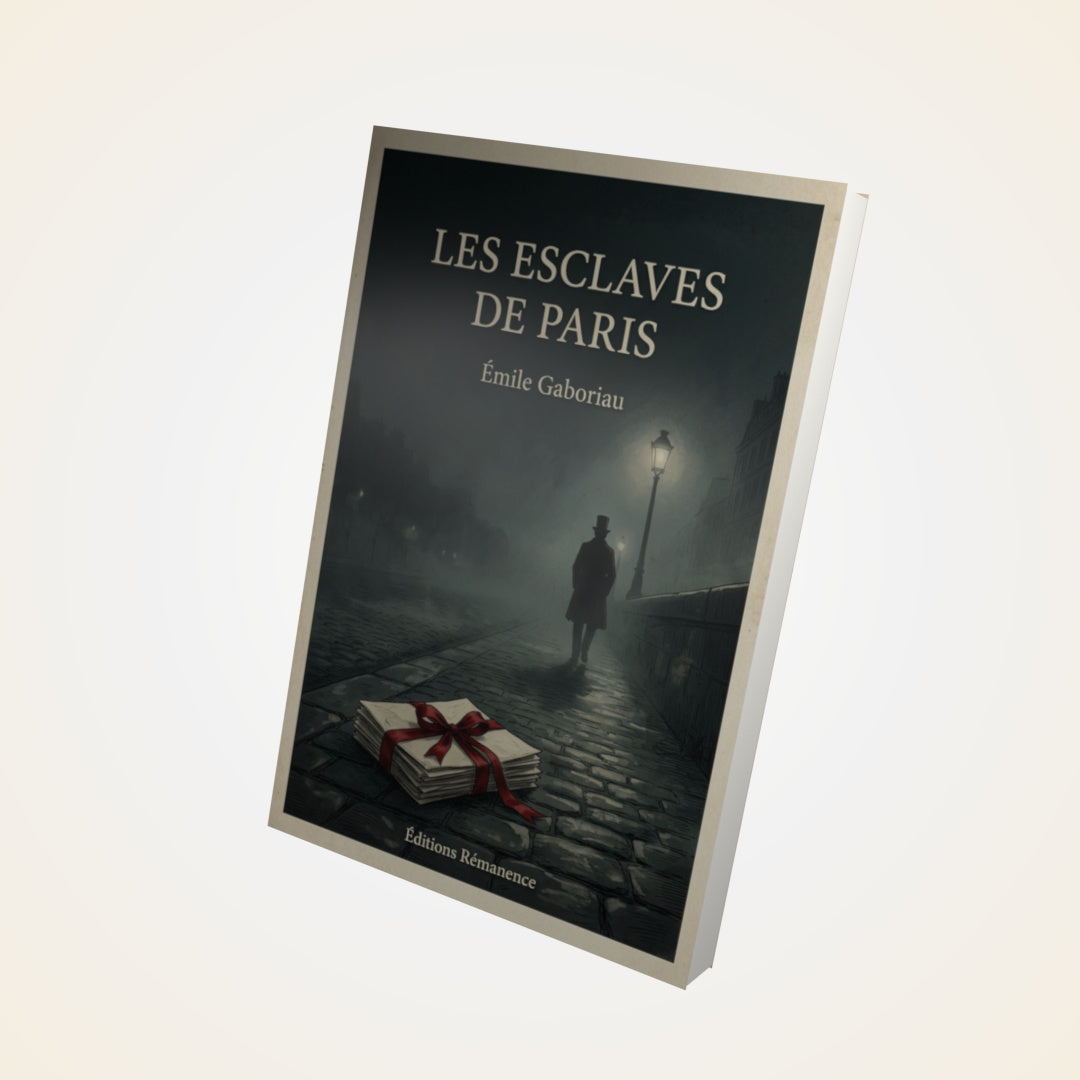 Livre Les esclaves de Paris - Émile Gaboriau - Couverture 3D