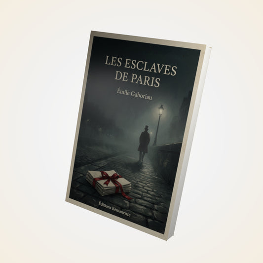 Livre Les esclaves de Paris - Émile Gaboriau - Couverture 3D