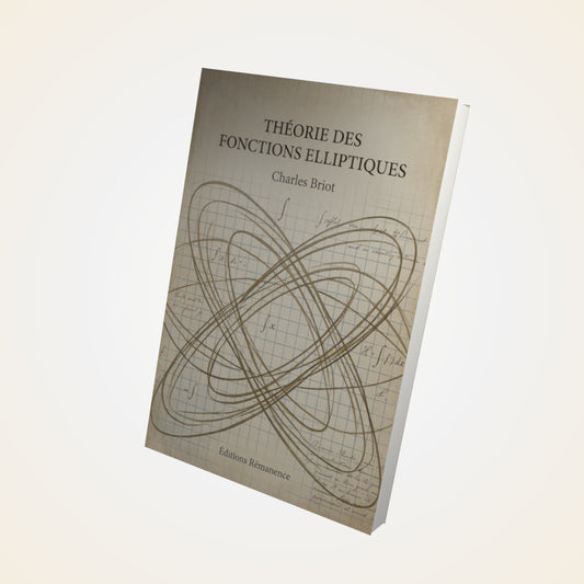 Livre Théorie des Fonctions Elliptiques - Charles Briot - Couverture 3D