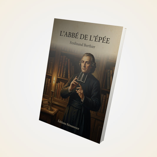 Livre L'Abbé de l'Épée - Ferdinand Berthier - Couverture 3D
