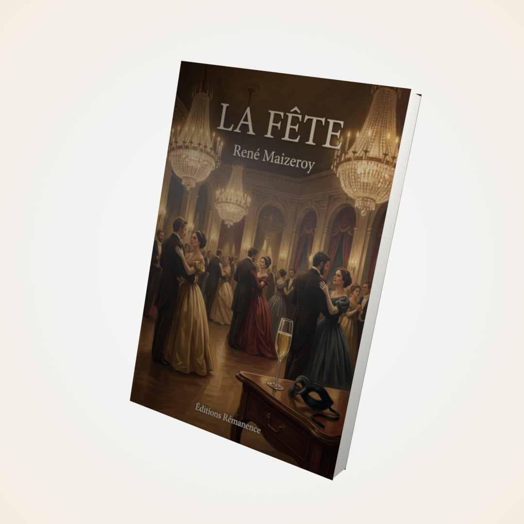 Livre La fête - René Maizeroy - Couverture 3D