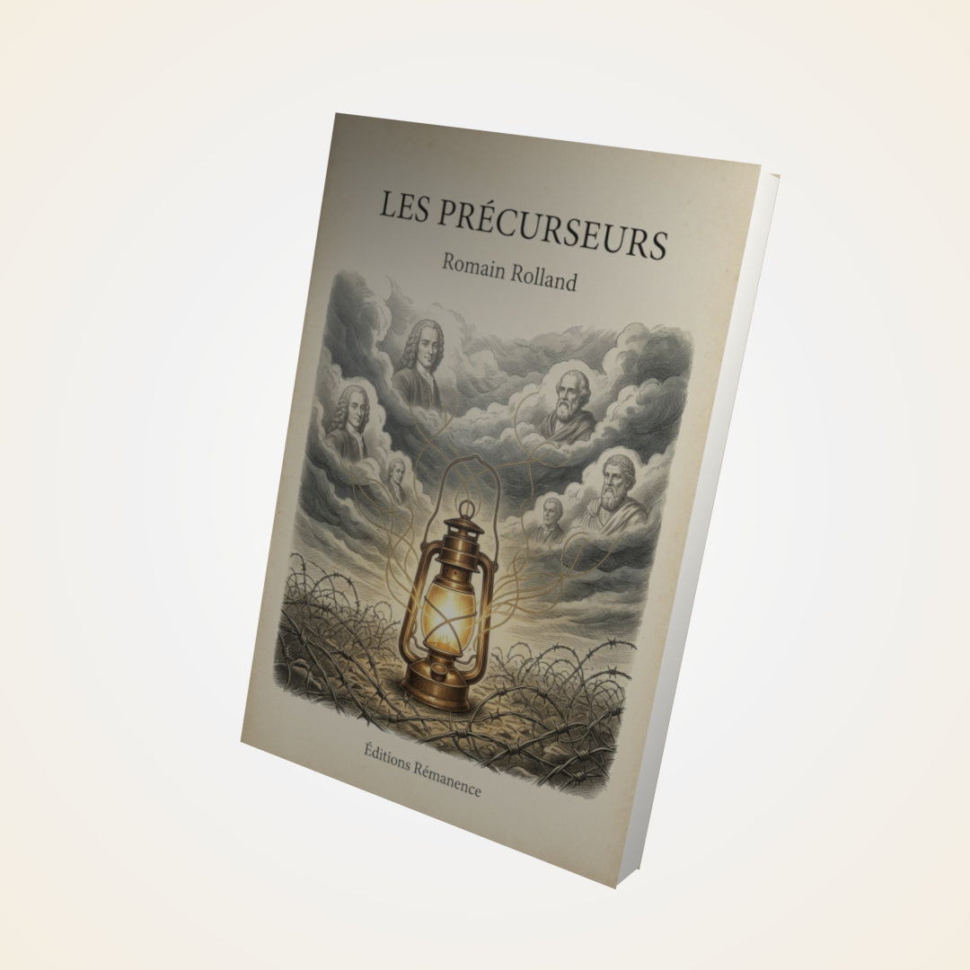 Livre Les Précurseurs - Romain Rolland - Couverture 3D
