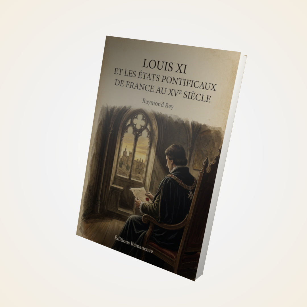 Livre Louis XI et Les États Pontificaux de France au XVe siècle - Raymond Rey - Couverture 3D