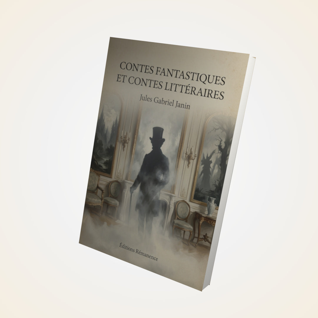 Livre Contes Fantastiques et Contes Littéraires - Jules Gabriel Janin - Couverture 3D