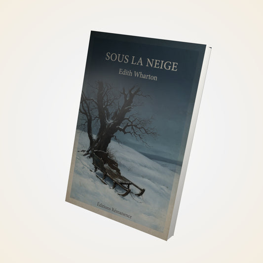 Livre Sous la neige - Edith Wharton - Couverture 3D