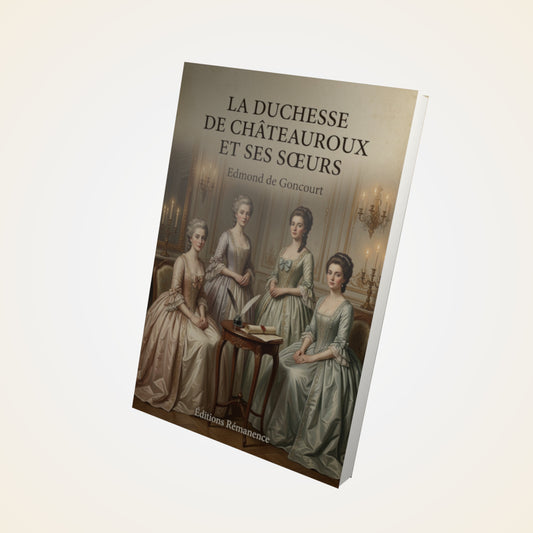 Livre La Duchesse de Châteauroux et ses soeurs - Edmond de Goncourt - Couverture 3D