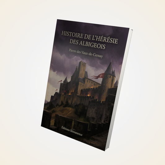 Livre Histoire de l'hérésie des Albigeois - Pierre des Vaux-de-Cernay - Couverture 3D