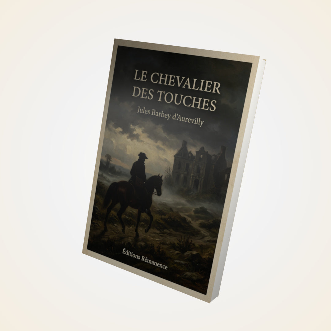 Livre Le Chevalier des Touches - Jules Barbey d'Aurevilly - Couverture 3D