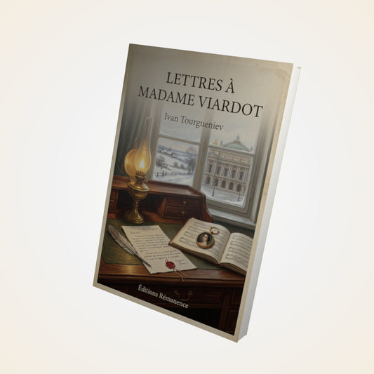 Livre Lettres à Madame Viardot - Ivan Tourgueniev - Couverture 3D