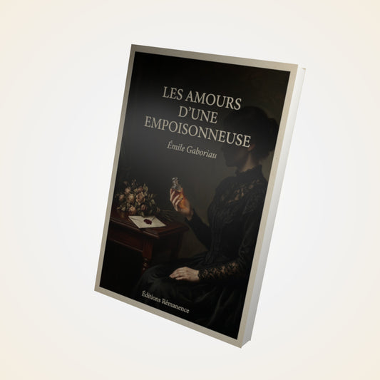 Livre Les amours d'une empoisonneuse - Émile Gaboriau - Couverture 3D