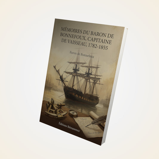 Livre Mémoires du Baron de Bonnefoux, Capitaine de vaisseau, 1782-1855 - Baron de Bonnefoux - Couverture 3D