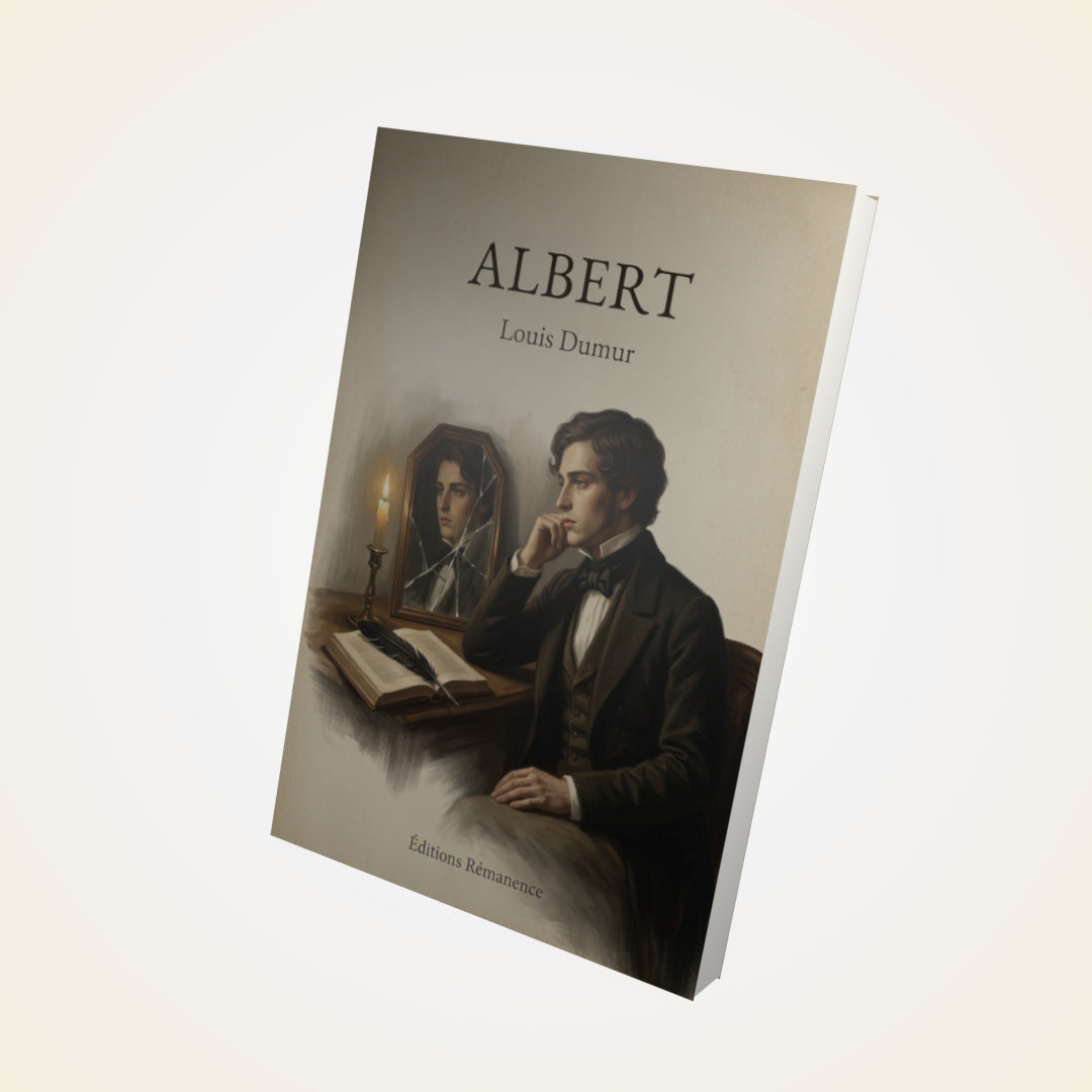 Livre Albert - Louis Dumur - Couverture 3D