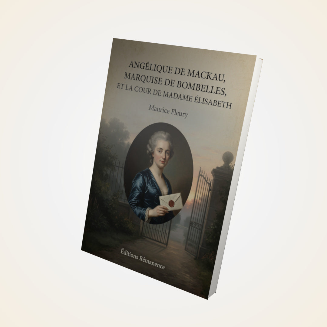 Livre Angélique de Mackau, Marquise de Bombelles, et la Cour de Madame Élisabeth - Maurice Fleury - Couverture 3D