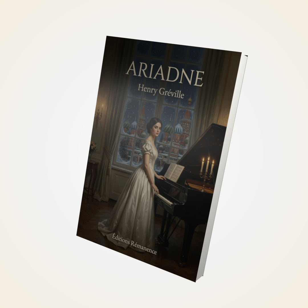 Livre Ariadne - Henry Gréville - Couverture 3D
