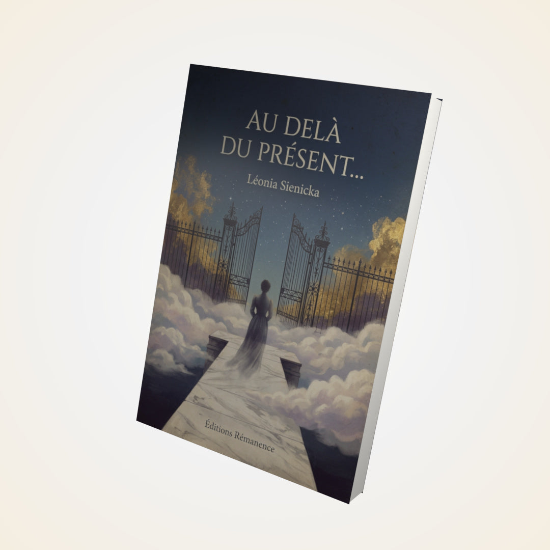 Livre Au delà du présent... - Léonia Sienicka - Couverture 3D