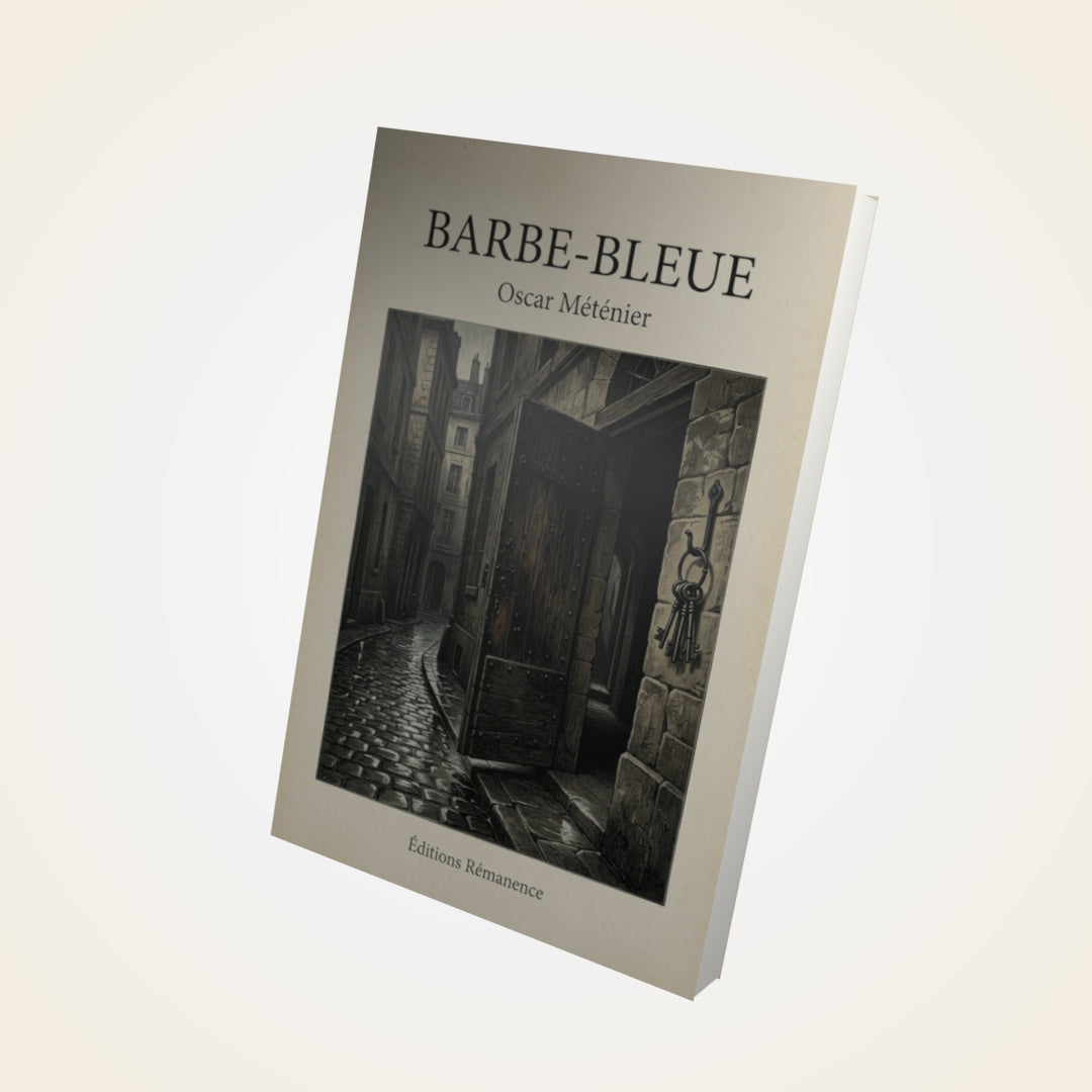 Livre Barbe-bleue - Oscar Méténier - Couverture 3D