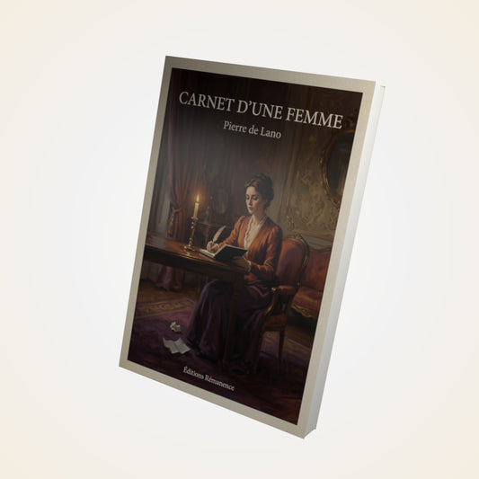 Livre Carnet d'une femme - Pierre de Lano - Couverture 3D