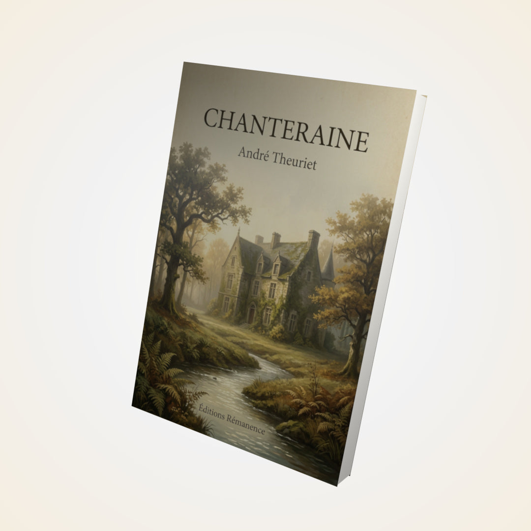 Livre Chanteraine - André Theuriet - Couverture 3D