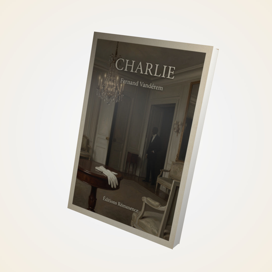 Livre Charlie - Fernand Vandérem - Couverture 3D
