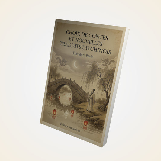 Livre Choix de contes et nouvelles traduits du chinois - Théodore Pavie - Couverture 3D