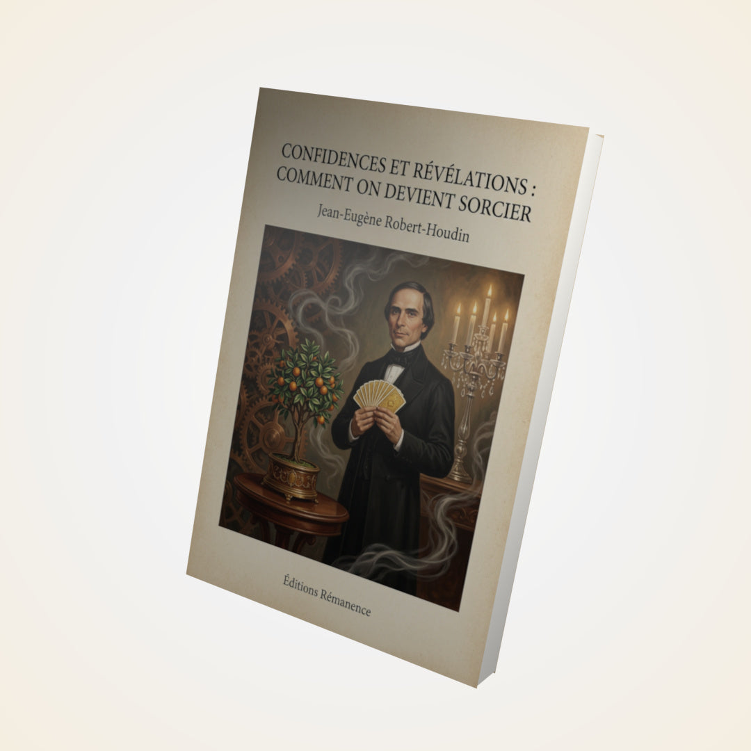 Livre Confidences et Révélations : Comment on devient sorcier - Jean-Eugène Robert-Houdin - Couverture 3D