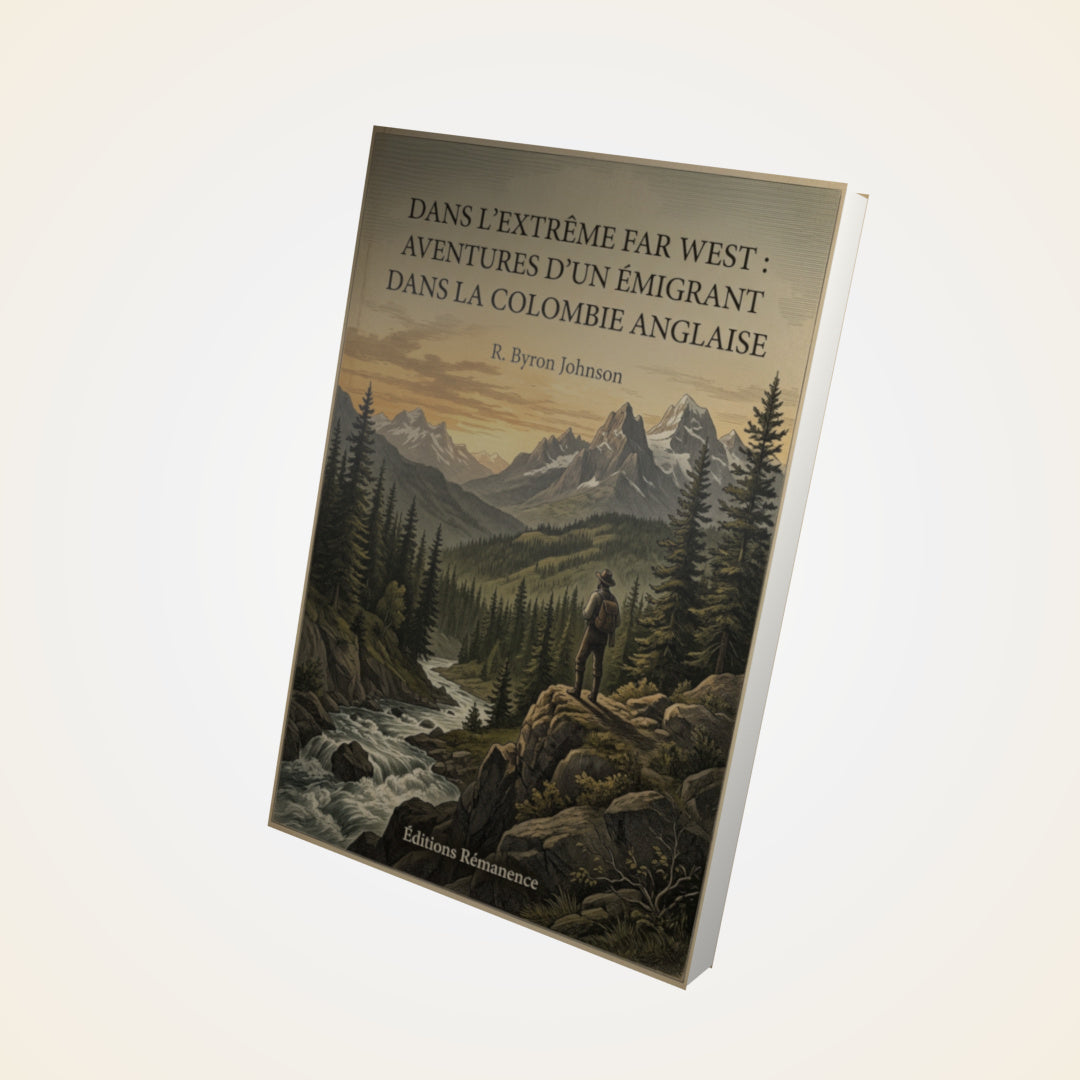 Livre Dans l'extrême Far West : Aventures d'un émigrant dans la Colombie anglaise - R. Byron Johnson - Couverture 3D