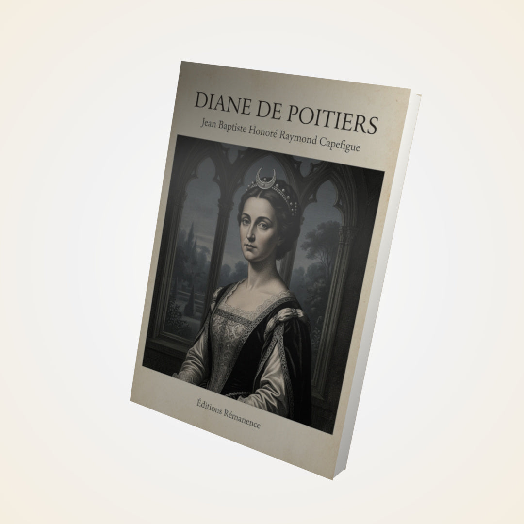 Livre Diane de Poitiers - Jean Baptiste Honoré Raymond Capefigue - Couverture 3D