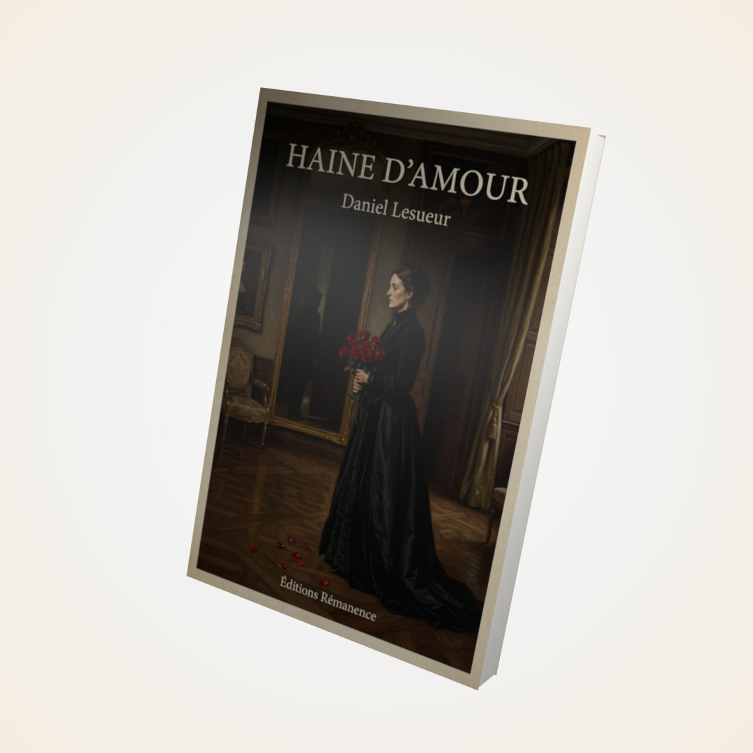 Livre Haine d'amour - Daniel Lesueur - Couverture 3D